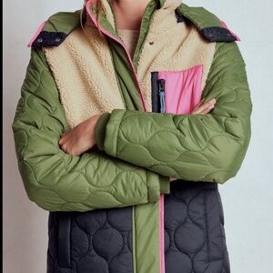 Boden Fleece Multi-Borg Long Fleece US Size 10